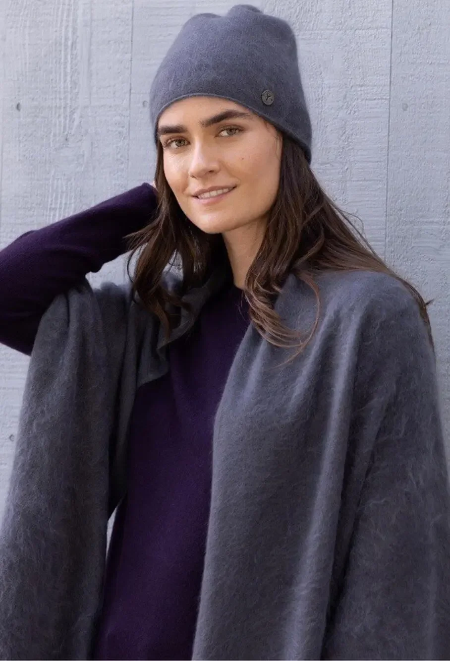 NWT Nomad 1942 Brushed Cashmere Grey Beanie Arther Hat